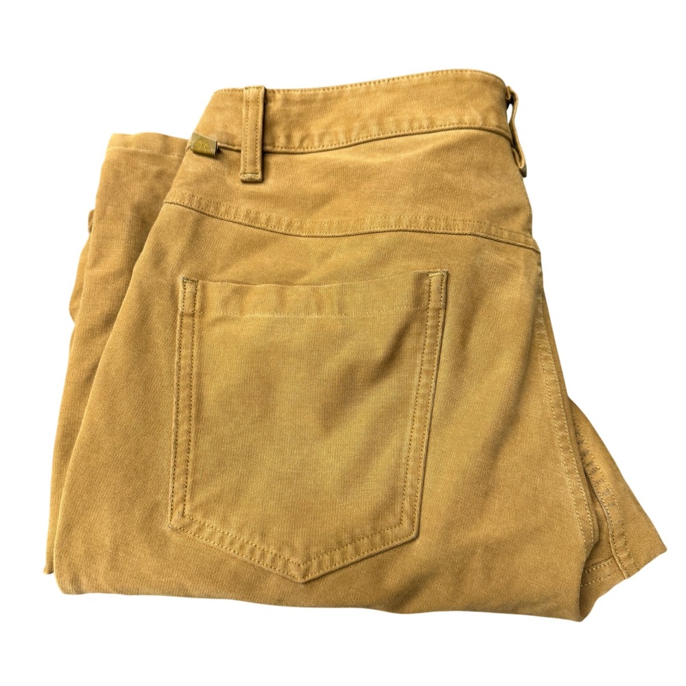 Lululemon ABC Pants Mens 32 (32x30 ACTUAL) Slim Fit Utilitech Khaki Tan Utility